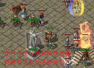 赤月传奇私服如何快速刷到稀有装备与提升等级? 赤月传奇私服如何快速刷到稀有装备与提升等级?