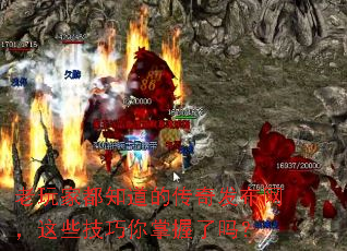 老玩家都知道的传奇发布网,这些技巧你掌握了吗? 老玩家都知道的传奇发布网,这些技巧你掌握了吗?