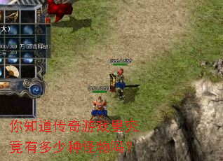 你知道传奇游戏里究竟有多少种怪物吗? 你知道传奇游戏里究竟有多少种怪物吗?