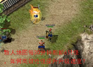 散人地图每30分钟刷新6只怪,如何高效抢怪提升升级速度? 散人地图每30分钟刷新6只怪,如何高效抢怪提升升级速度?