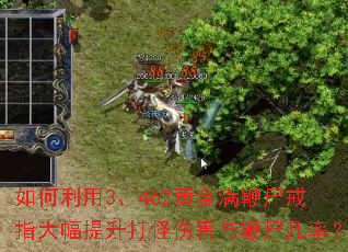 如何利用3、462黄金满鞭尸戒指大幅提升打怪伤害与鞭尸几率? 如何利用3、462黄金满鞭尸戒指大幅提升打怪伤害与鞭尸几率?