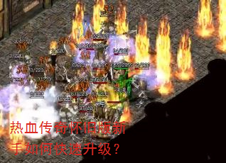 热血传奇怀旧版新手如何快速升级? 热血传奇怀旧版新手如何快速升级?