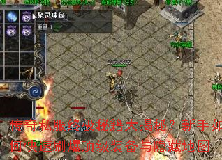 传奇私服终极秘籍大揭秘?新手如何快速刷爆顶级装备与隐藏地图 传奇私服终极秘籍大揭秘?新手如何快速刷爆顶级装备与隐藏地图