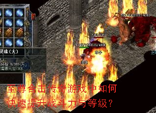 至尊合击传奇游戏中如何快速提升战斗力与等级? 至尊合击传奇游戏中如何快速提升战斗力与等级?