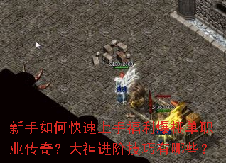 新手如何快速上手福利爆棚单职业传奇?大神进阶技巧有哪些? 新手如何快速上手福利爆棚单职业传奇?大神进阶技巧有哪些?