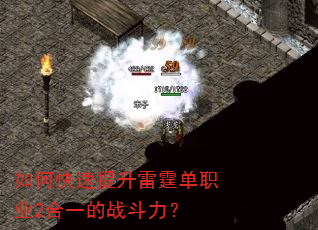 如何快速提升雷霆单职业2合一的战斗力? 如何快速提升雷霆单职业2合一的战斗力?