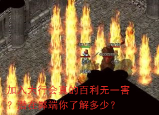 加入大行会真的百利无一害?潜在弊端你了解多少? 加入大行会真的百利无一害?潜在弊端你了解多少?