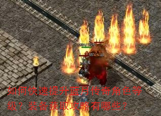 如何快速提升蓝月传奇角色等级?装备获取攻略有哪些? 如何快速提升蓝月传奇角色等级?装备获取攻略有哪些?