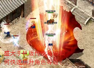 盛大手机版传奇私服如何快速提升角色等级? 盛大手机版传奇私服如何快速提升角色等级?