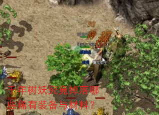 千年树妖究竟掉落哪些稀有装备与材料? 千年树妖究竟掉落哪些稀有装备与材料?